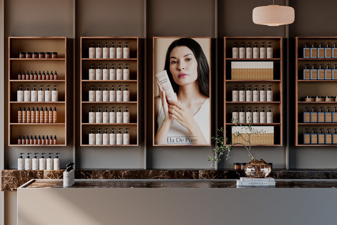 Intérieur d’un institut de beauté raffiné