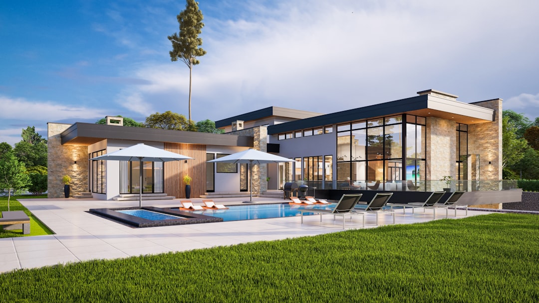 Villa avec terrasse et espace extérieur