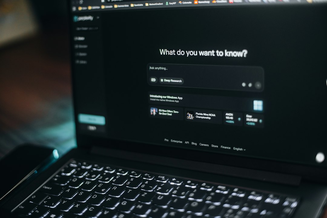 Interface de recherche assistée par intelligence artificielle.